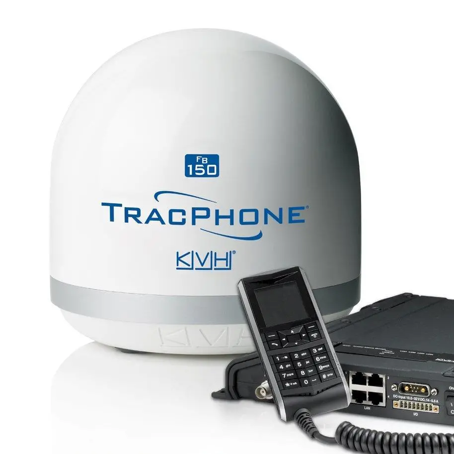 KVH's most compact TracPhone system to date has been specifically designed to provide smaller vessels with a cost effective FleetBroadband solution.
