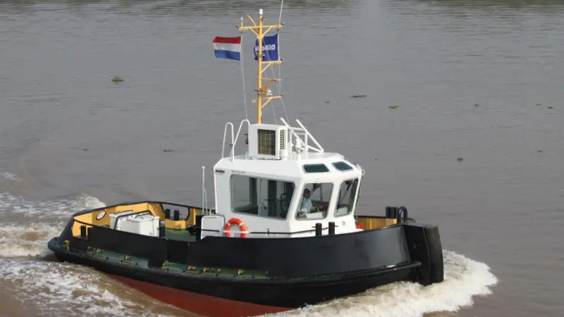 The prototype Stan Tug 1205 performed exceptionally well during extensive trials.