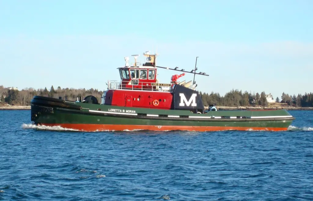 Washburn & Doughty have delivered the ASD tugs ‘Loretta B Moran’ and ‘Catherine C  Moran’, the first to be laid down since their serious shipyard fire.