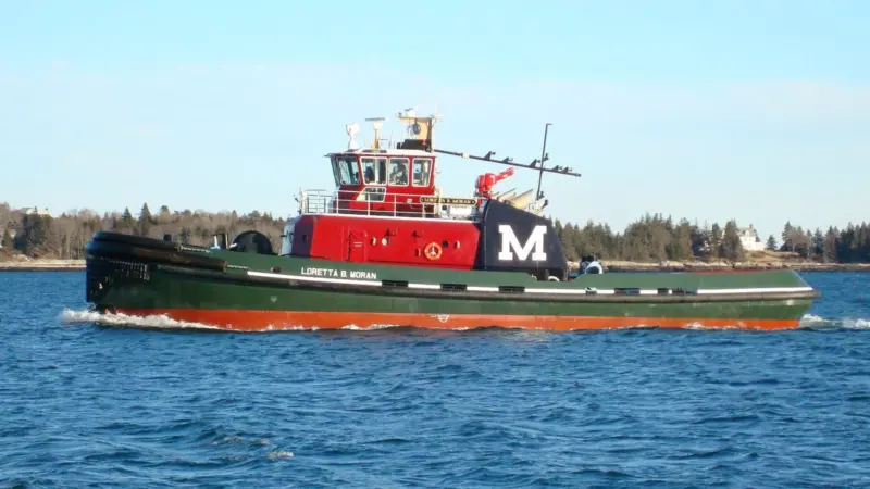 Washburn & Doughty have delivered the ASD tugs ‘Loretta B Moran’ and ‘Catherine C  Moran’, the first to be laid down since their serious shipyard fire.