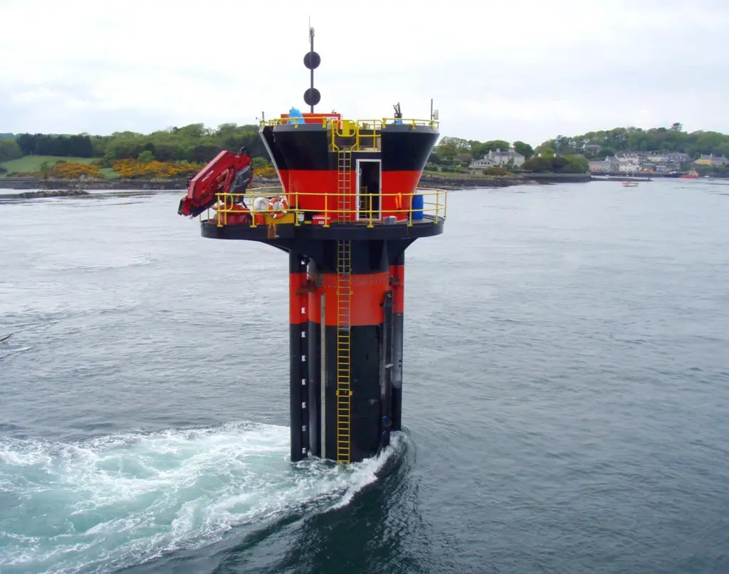Marine Current Turbines’ SeaGen tidal energy turbine is generating power in Northern Ireland’s Strangford Lough.