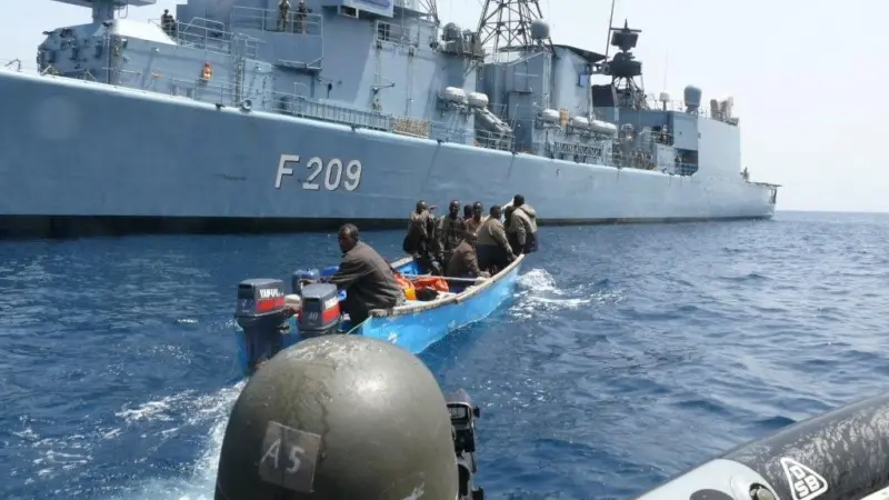 Anti-piracy activities such as this EU mission off Somalia cannot guarantee the safety of all shipping in the region. Photo: Council of the European Union.