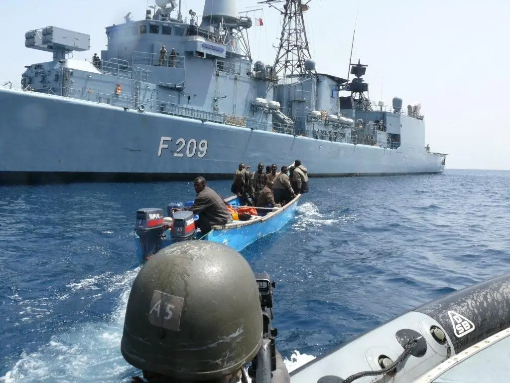 Anti-piracy activities such as this EU mission off Somalia cannot guarantee the safety of all shipping in the region. Photo: Council of the European Union.