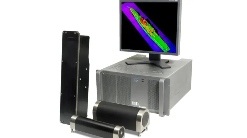 Reson's newly developed  SeaBat 7125-SV multibeam sonar system, seven of which have been ordered by the US government's National Oceanic & Atmospheric Administration (NOAA) for year round coastal and international charting operations.