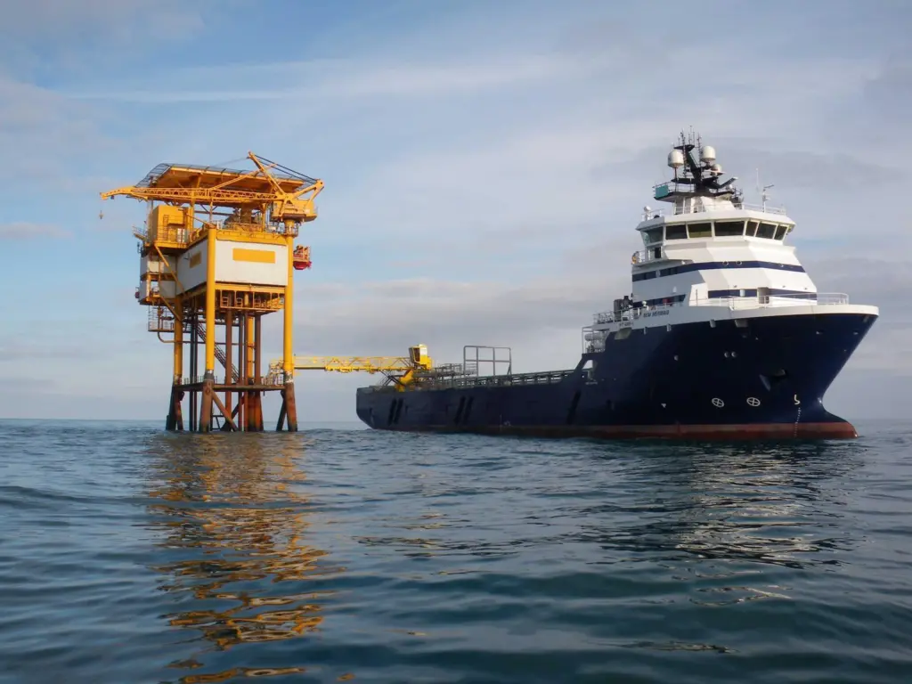 The Offshore Access System mounted on board REM Mermaid.
