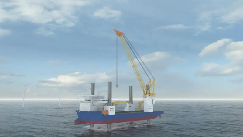 The jack-up NG-9000C-HPE vessel will benefit from the new D-AFE system.