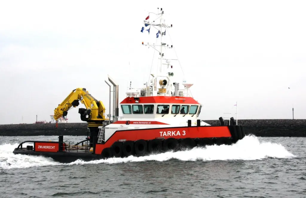 Tarka 3 is the third vessel to bear the name for Herman Sr BV.