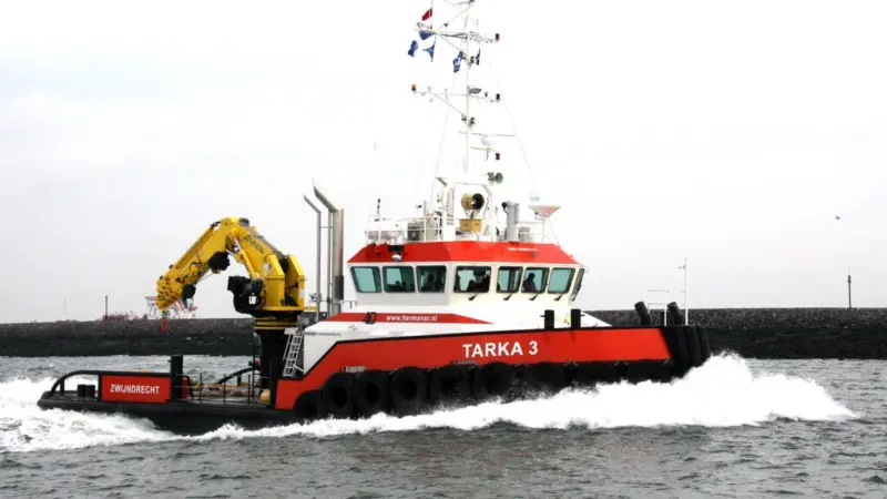 Tarka 3 is the third vessel to bear the name for Herman Sr BV.