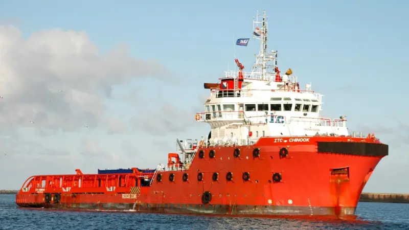 ’ ITC Chinook’ and its sister ship are now employed by ITC.