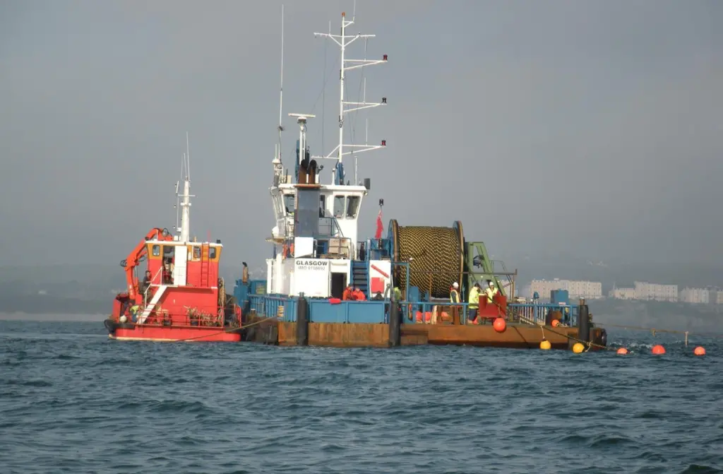 A remote island community of monks will have upgraded power thanks to the combined expertise of Swathe Services and Falmouth Divers.