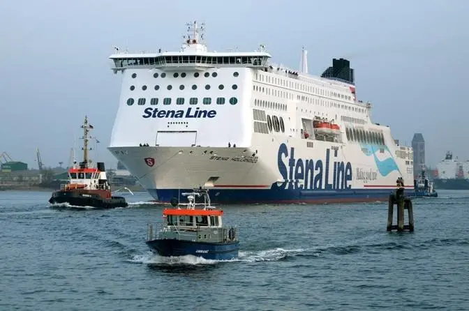 'Stena Hollandica', the first of the two new Superferries, was built at the Nordic Yards shipyard in Wismar, Germany.