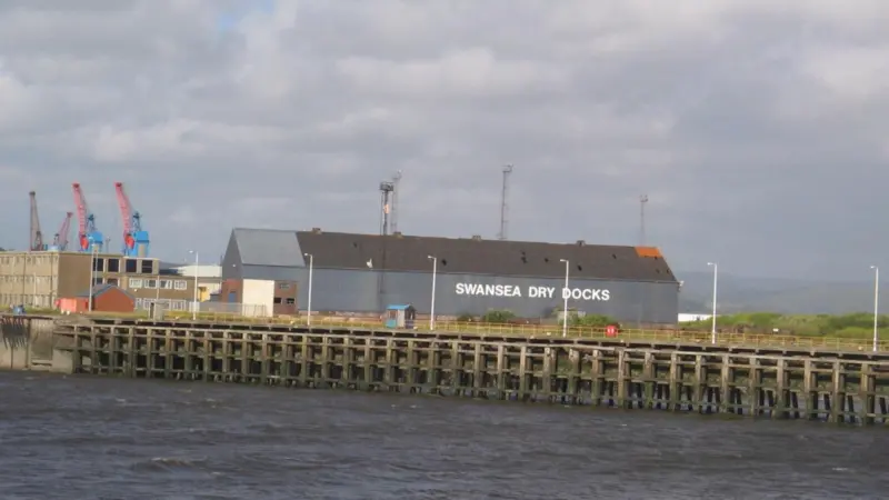 HPG docked a cruise liner, a ferry and a dredger soon after taking over Swansea Dry Docks.