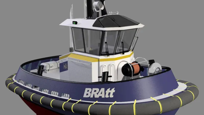 The BRAtt training tug makes its debut at ITS2010 in Vancouver.