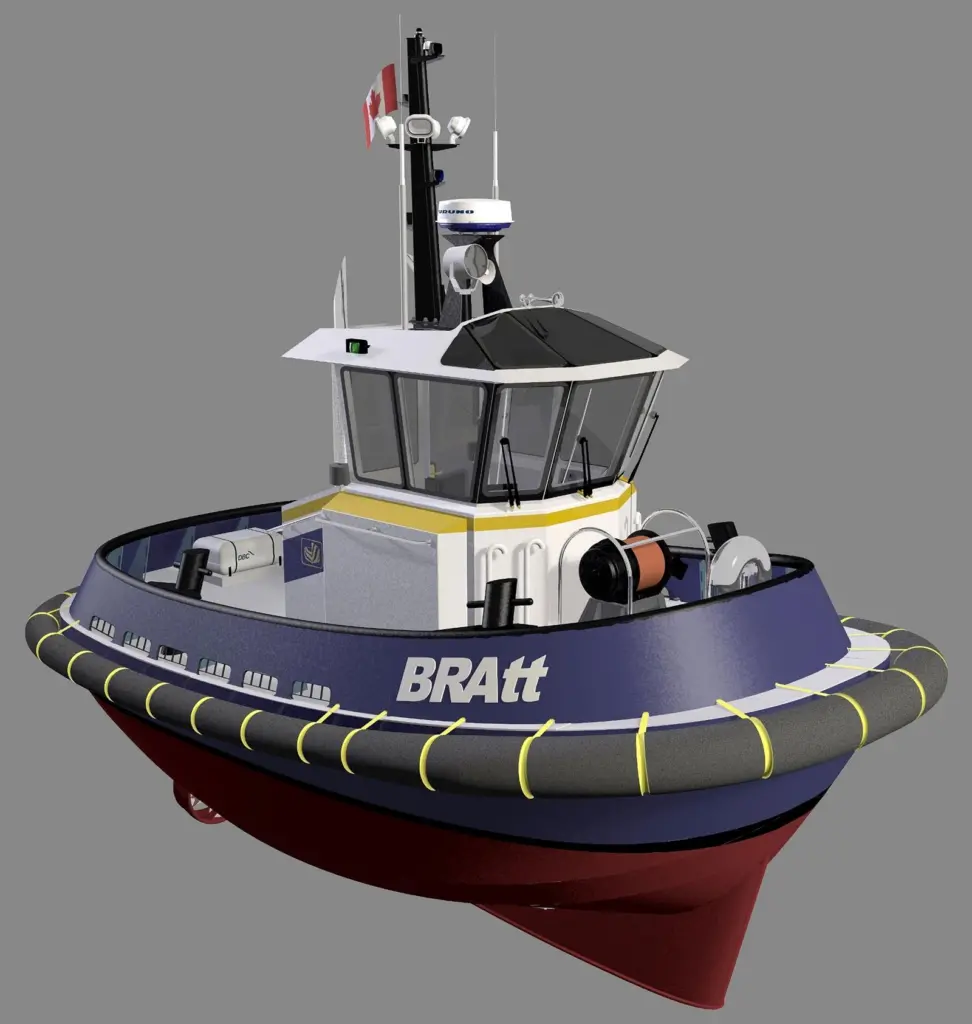 The BRAtt training tug makes its debut at ITS2010 in Vancouver.