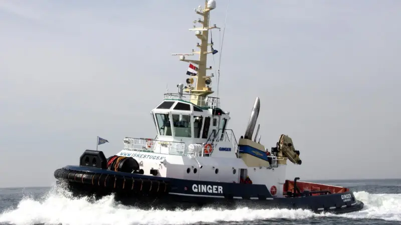 ‘Ginger’ joins the Iskes fleet, bringing the total to eleven tugs.