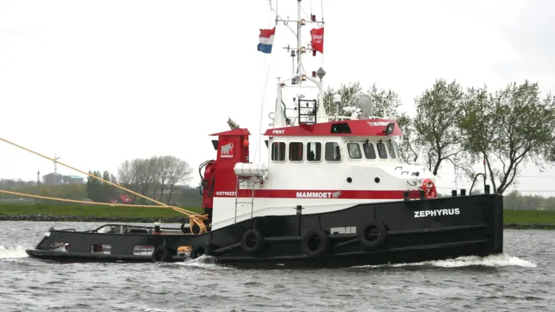 ‘Ijsselstroom’ has a new lease of life as the ‘Zephyrus’. (Photo courtesy Jan Plug)