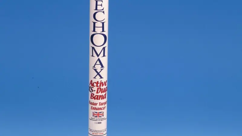An effective radar target enhancer that now responds to both X and S-band radar.