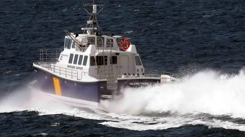 ‘Island Tiger’ has been designed specifically as a wind farm support vessel.