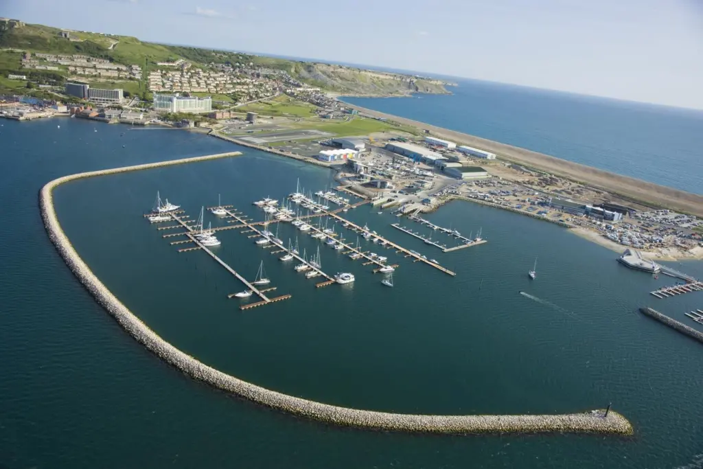 Portland Marina, commissioned by marina operator Dean and Reddyhoff, will be a key waterfront facility in the 2012 Olympics.