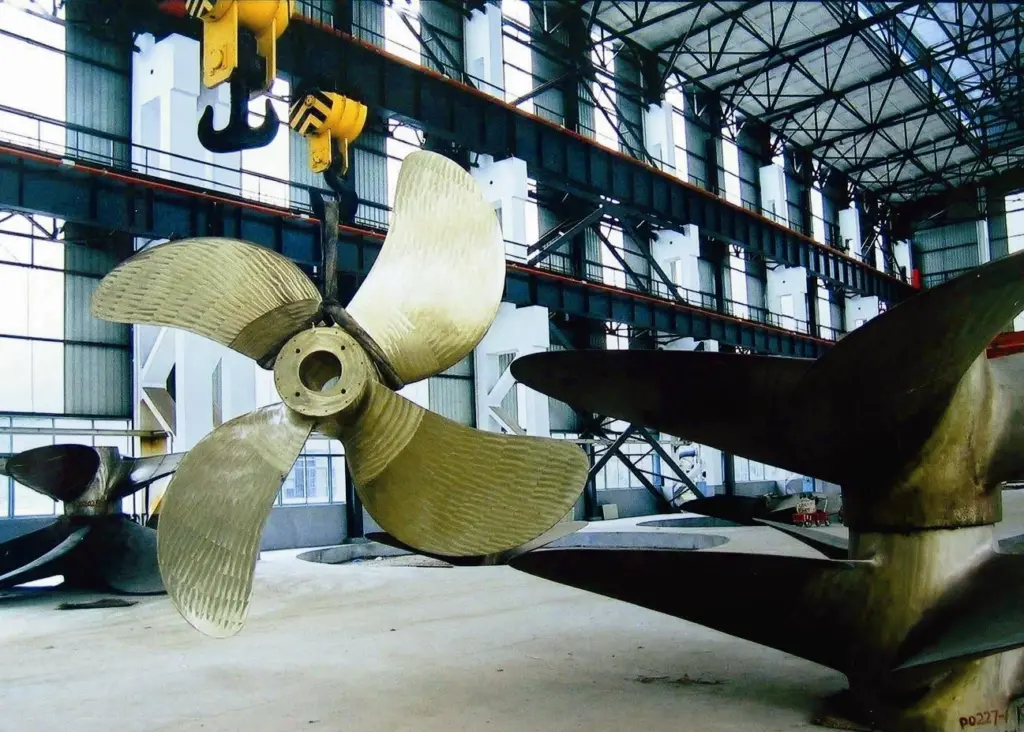 Propeller production at Drunen in the Netherlands will finish this year. Photo courtesy of Wärtsilä.