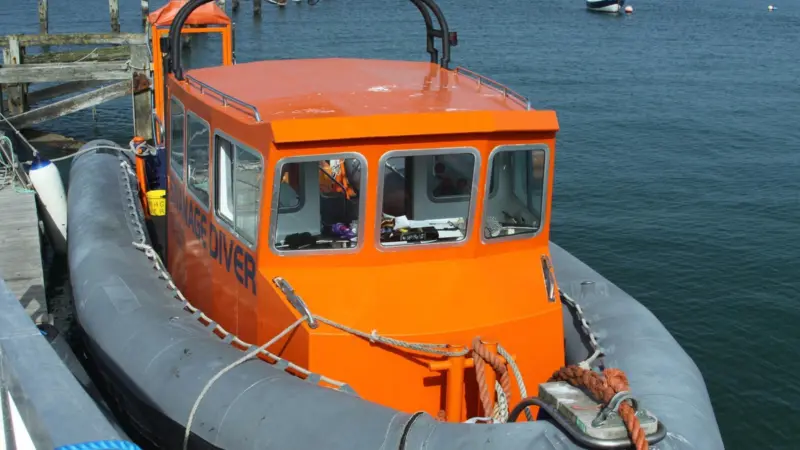 Divers Down’s Swanage Diver is now powered by a pair of the recently launched Perkins Marine Power M300C engines.