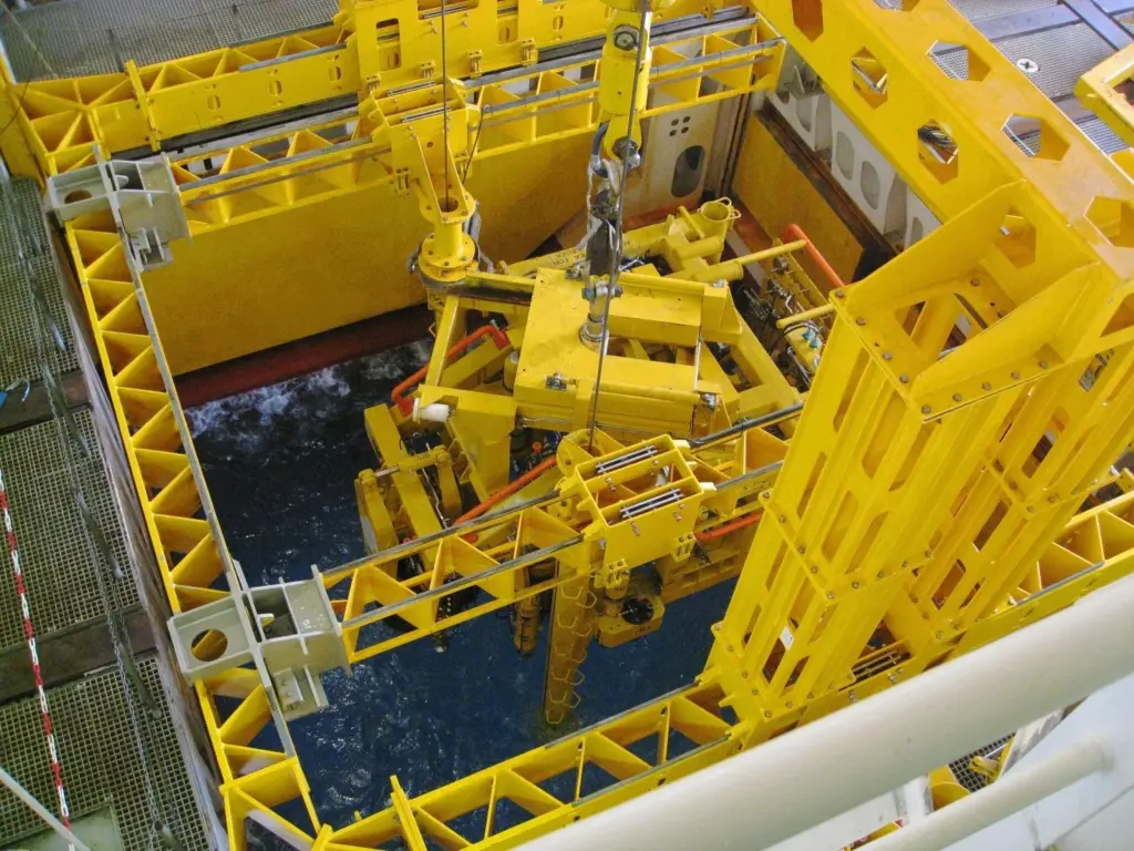 The large moonpool and attendant machinery has been designed to deliver subsea structures with care.