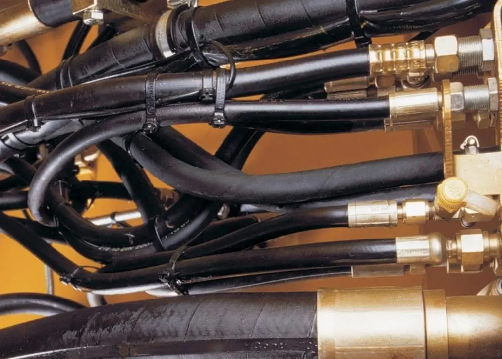 Hose failures are responsible for 90% of hydraulic failures.