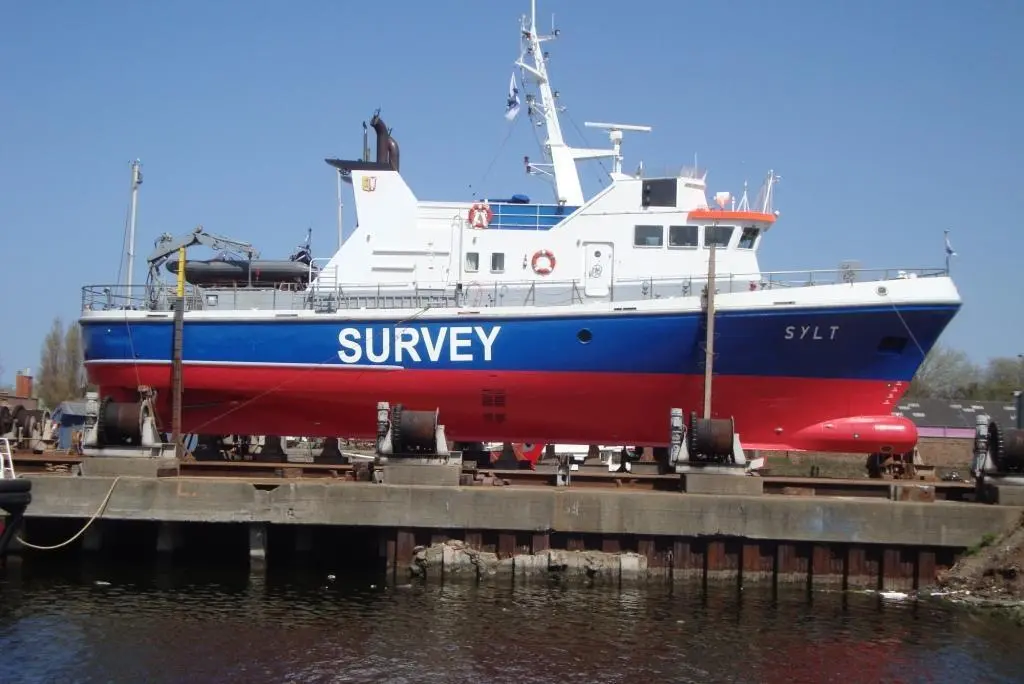 The converted Sylt is being deployed for long term nearshore survey work.
