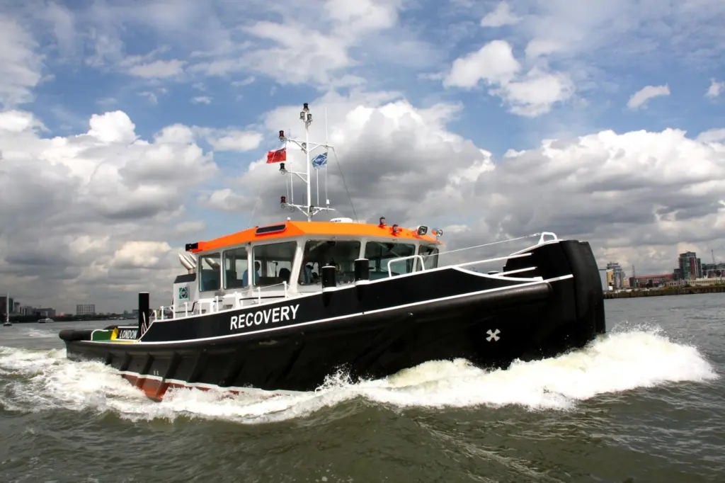 Recovery is one of four sister tugs that will dramatically update the fleet of Cory Riverside.