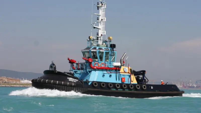 ‘Lamnalco Frigat’ is one of three tugs customised by Sanmar to work offshore.