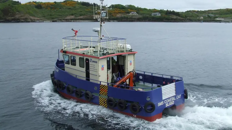 SMS Coastal Cat is a comprehensively equipped and versatile vessel.