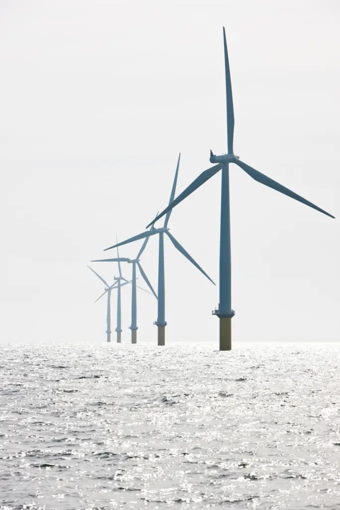 The Anholt wind farm will be the largest in the world when completed.