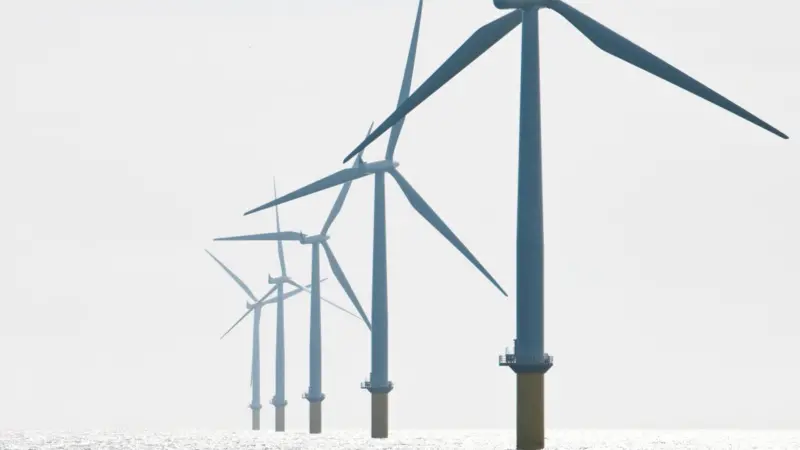 The Anholt wind farm will be the largest in the world when completed.