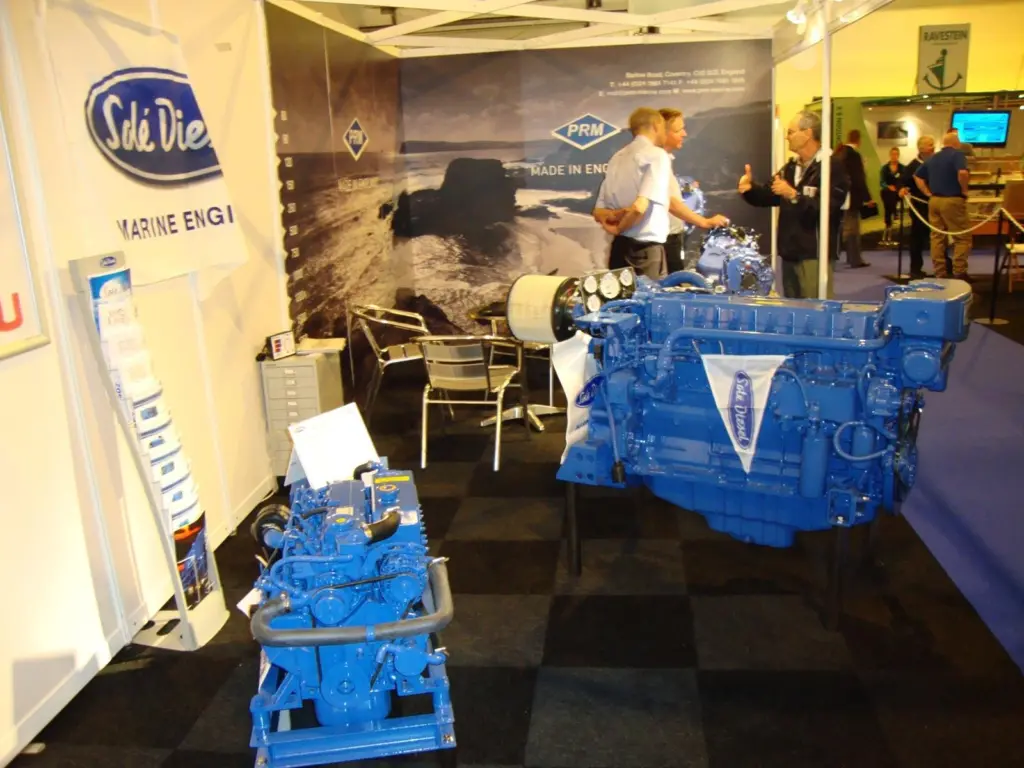 Engines Plus Ltd was showing the UK line-up of marine propulsion engines and gensets at Seawork 2010.