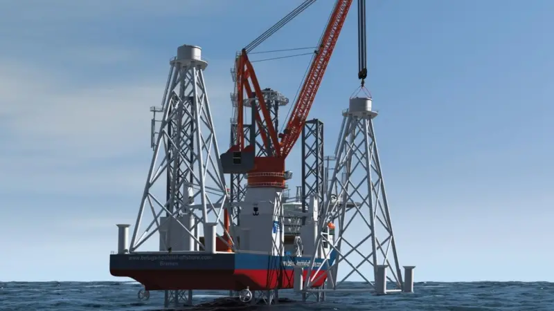 Beluga is involved in the construction and development of offshore wind farm erector ships for its joint venture with Hochtief Construction AG, Beluga Hochtief Offshore.