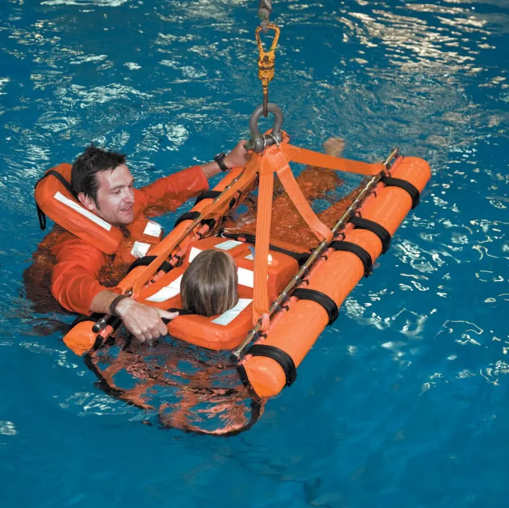 The Cosalt MOB Recovery System is a flexible, ladder style device, which enables casualties, conscious or unconscious, to be retrieved from the water quickly in a horizontal position.