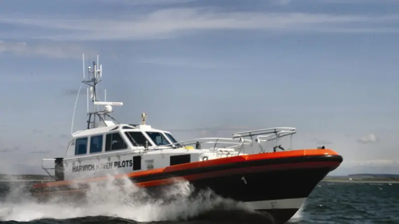Harwich Haven’s new pilot boat is predicted to save £48,500 in fuel costs per year.