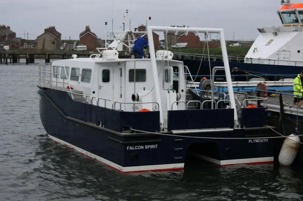 ’Falcon Spirit’ was a much visited vessel when alongside for Seawork 2010.