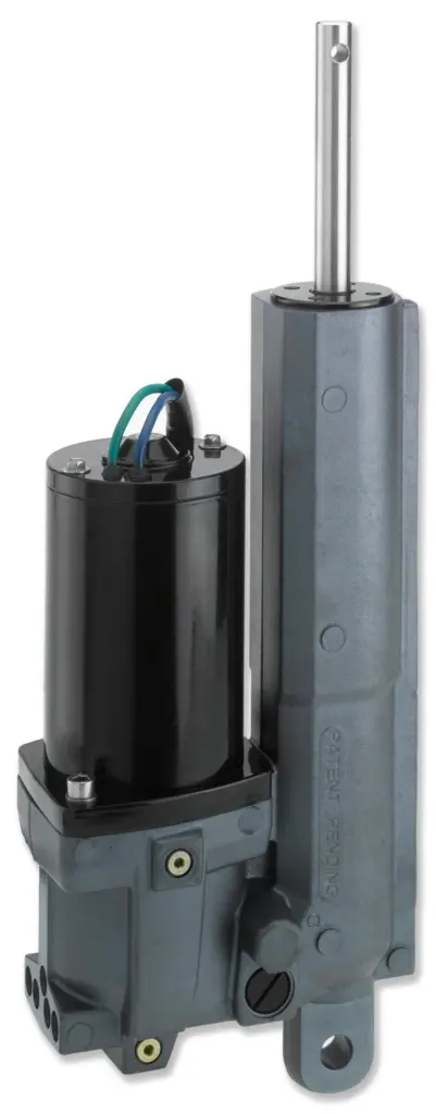 Compact EHA is supplied by Parker fully tested, flushed and filled with fluid ready for operation.