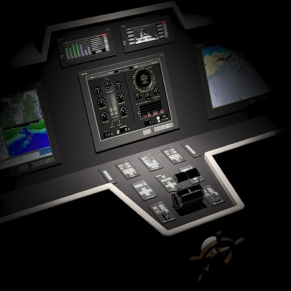 MAP builds integrated bridge systems for wind farm support vessels and other workboats.
