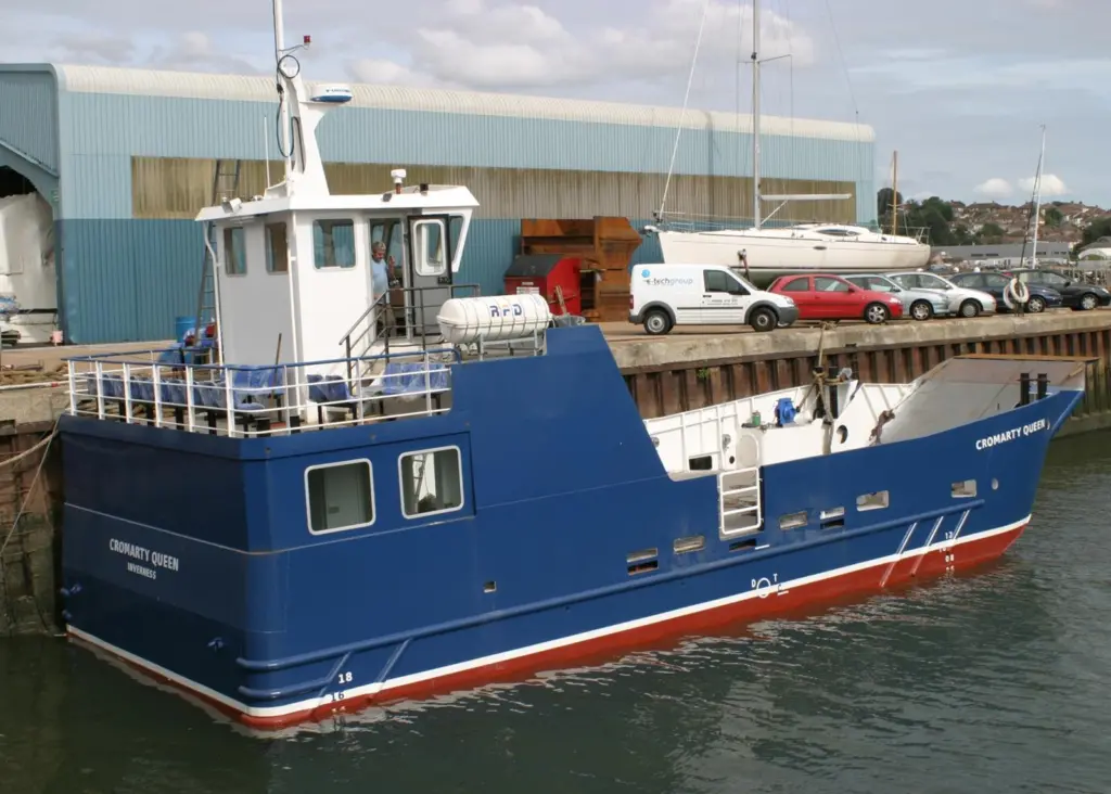 ‘Cromarty Queen’ will begin operation this month carrying four cars and up to 47 passengers across the entrance to the Cromarty Firth.