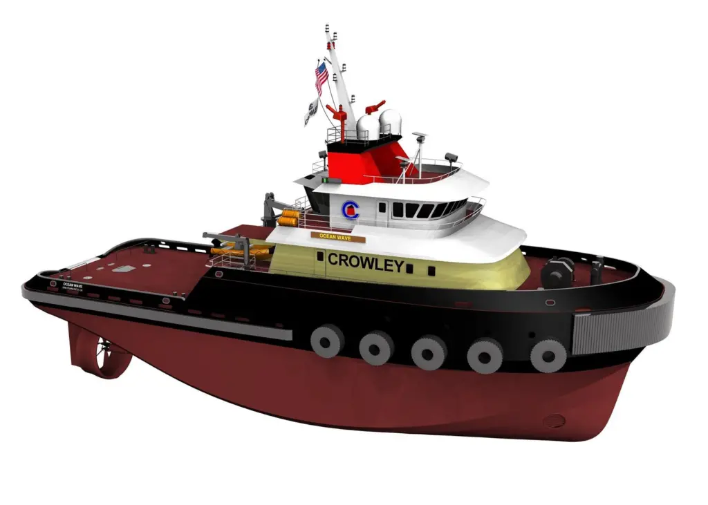 The new ‘Ocean’ class tugs will be equipped to carry out a wide range of seagoing tasks.