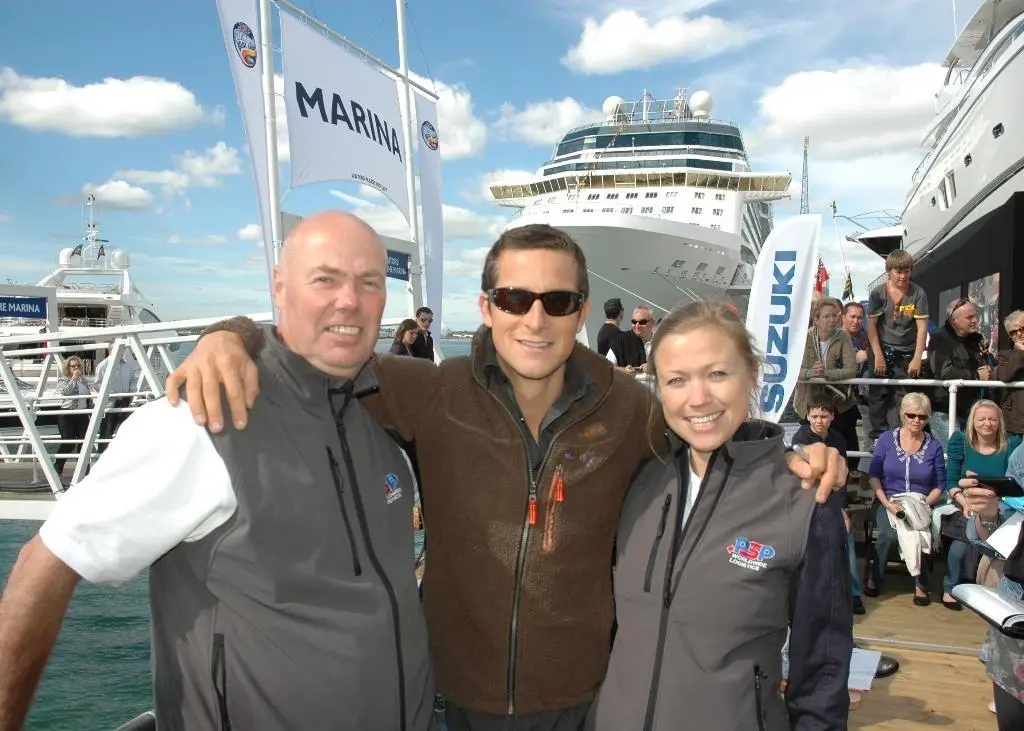 It’s not just boats that PSP move, the company shifted Bear Grylls’ equipment for his latest challenge too.