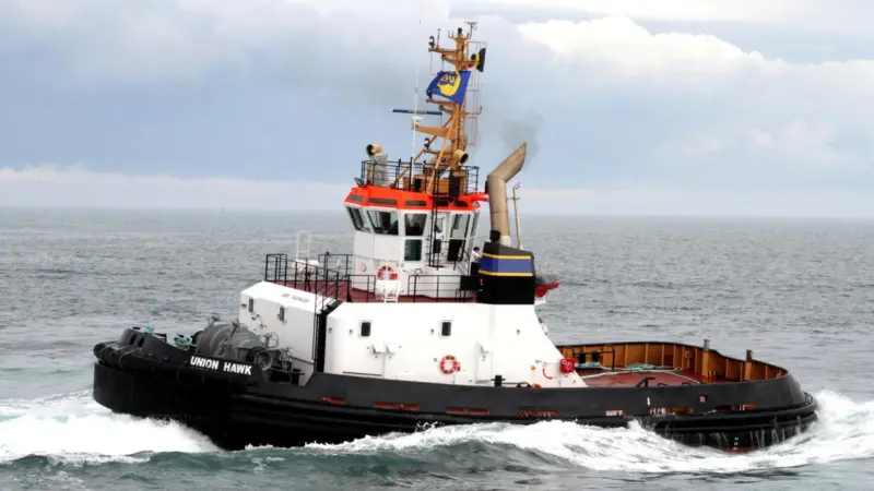 The new ‘Union Hawk’ has arrived in Antwerp.