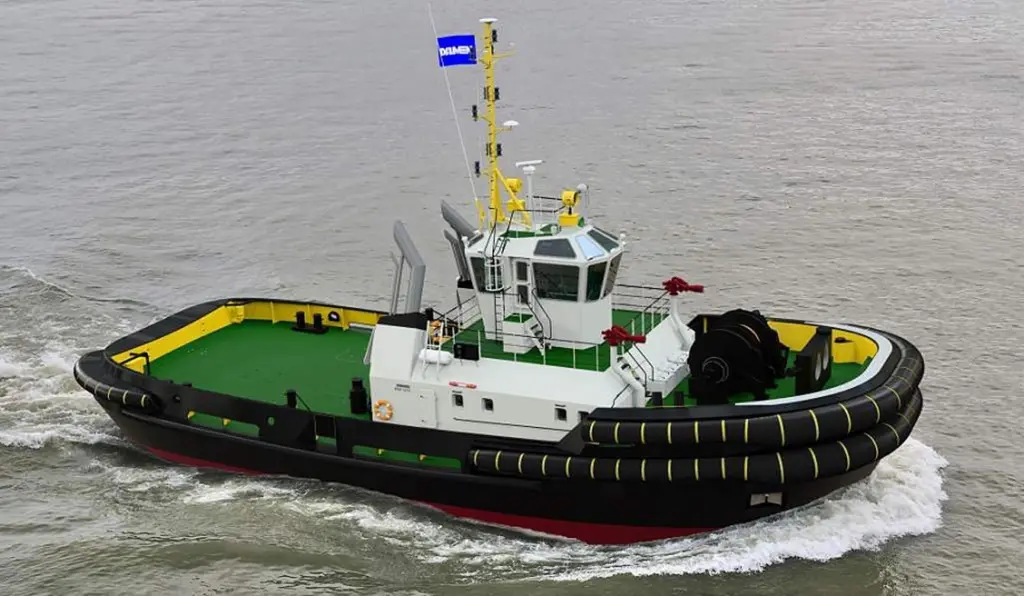 The Damen ASD Tug 3212 is a new design derived from the SAFETUG project.