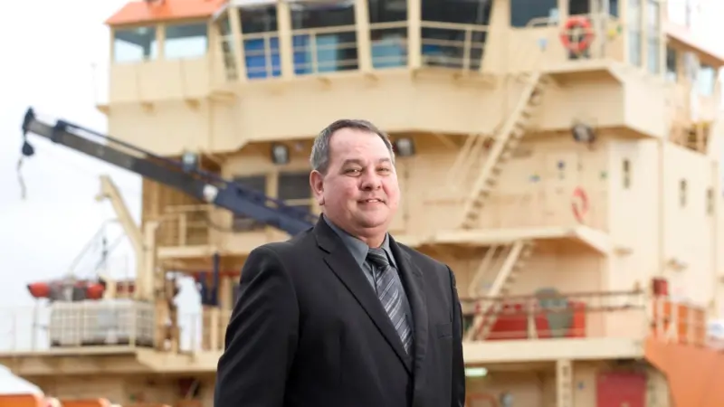 Peterson SBS marine services manager Mike Munro said, ‘our vessel pooling system ensures fewer ships are operating within the area, meaning less fuel is used and the environmental impact is lessened.’