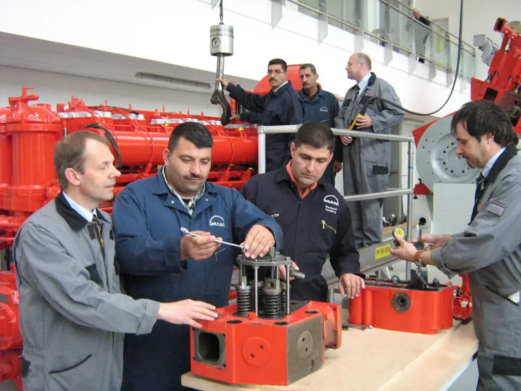 Royal Jordanian Air Force delegates attended the first training course at MAN’s new Training Academy in Stockport UK.
