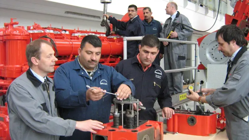 Royal Jordanian Air Force delegates attended the first training course at MAN’s new Training Academy in Stockport UK.