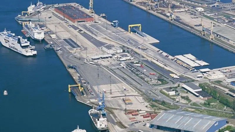 The Rostock ferry terminal is growing to meet the looming challenge of the Fehmarnbelt fixed link. Photo: Rostock Port/nordlicht