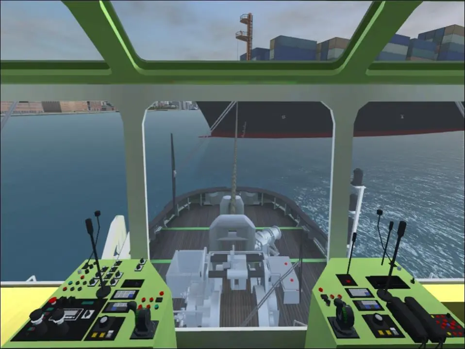 The tug boat training package from VSTEP will soon come with Azimuth controls.